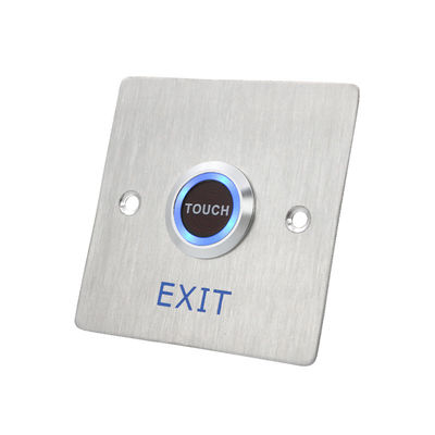 ANSI Size Square Water Proof Touch To Exit Button For Office / Shops